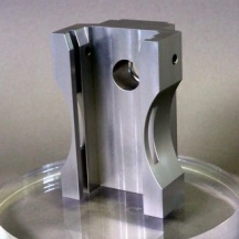 HSC milling aluminium slide
