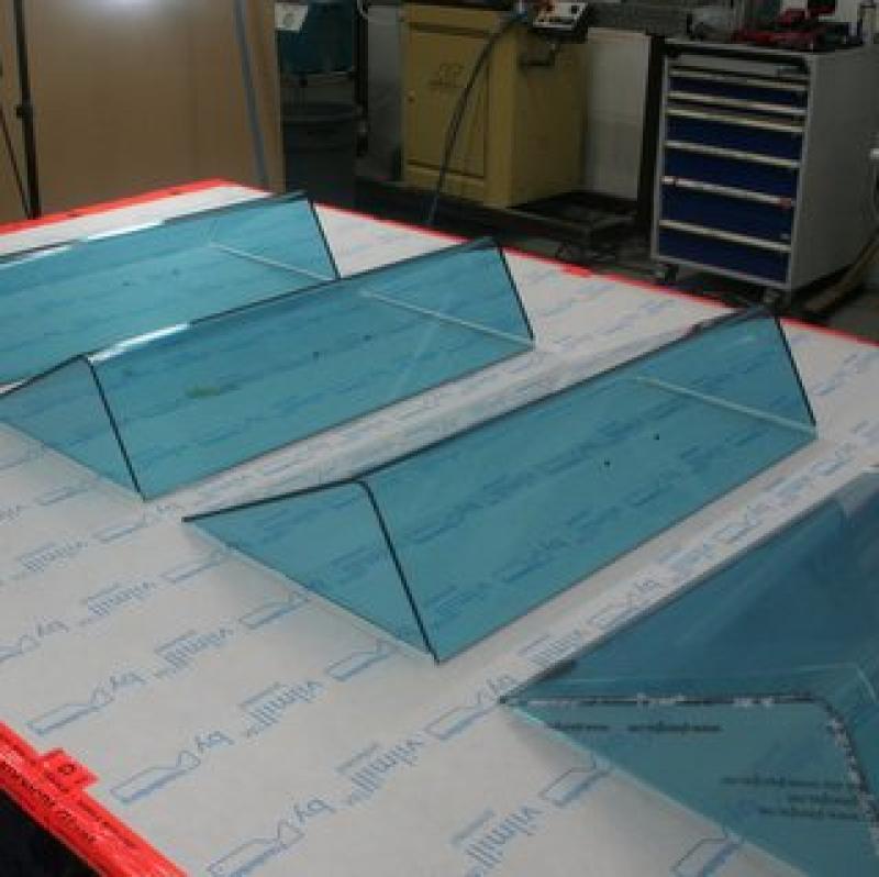 Add-on thermal bending acrylic glass 3